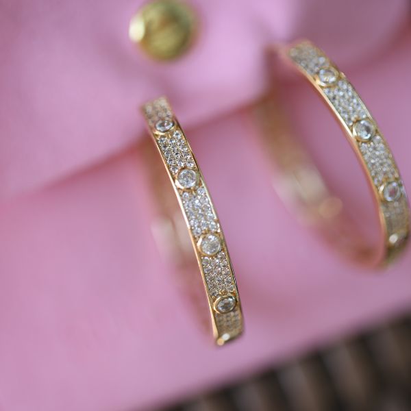 Cristy Dazzling Hoop Earrings