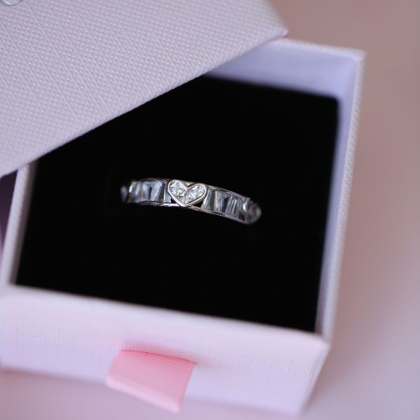Eternity Heart Ring
