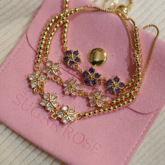 Dainty Flower Bracelet