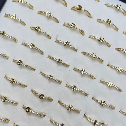 Dainty Initial Rings